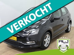 Volkswagen Polo - Occasion 1.2 TSI met cruisecontrol en 53000km | Tweedehands Polo zwart met carplay radio |