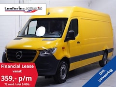 Mercedes-Benz Sprinter - 317 CDI 170 pk L3H2 DHL Uitvoering, Navi, Camera Opstap achter, 270 Graden Deuren, Laadrui