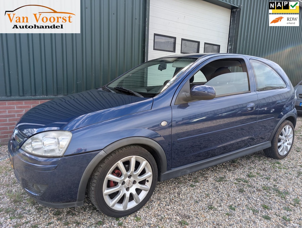 Opel Corsa - 1.2-16V airco * met apk * zeer nette auto* - AutoWereld.nl