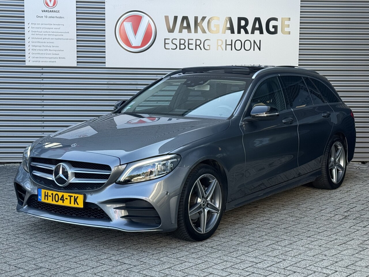 Mercedes-Benz C-klasse Estate - 180 Business Solution AMG 180 Business Solution AMG,SCHUIFDAK,BURMESTER - AutoWereld.nl
