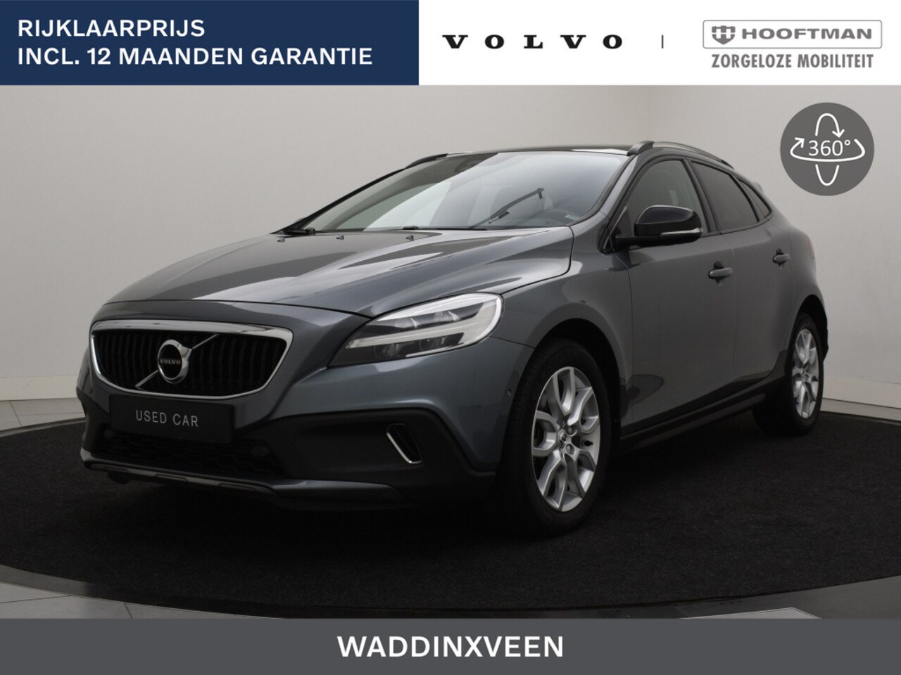 Volvo V40 Cross Country - T3 AUT(6) POLAR+ LUXURY LEDER KEYLESS PANORAMADAK HARMAN KARDON - AutoWereld.nl