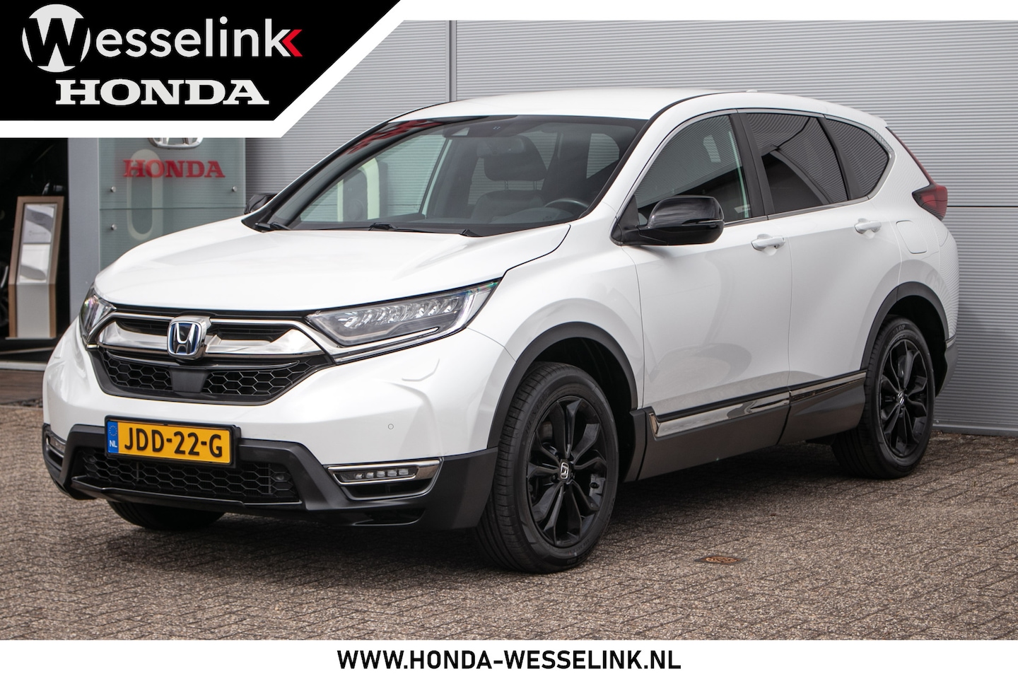 Honda CR-V - 2.0 e:HEV Sportline Black Edition All-in rijklaarprijs | Leer | Nav | Dealerond. | Ad. Cru - AutoWereld.nl