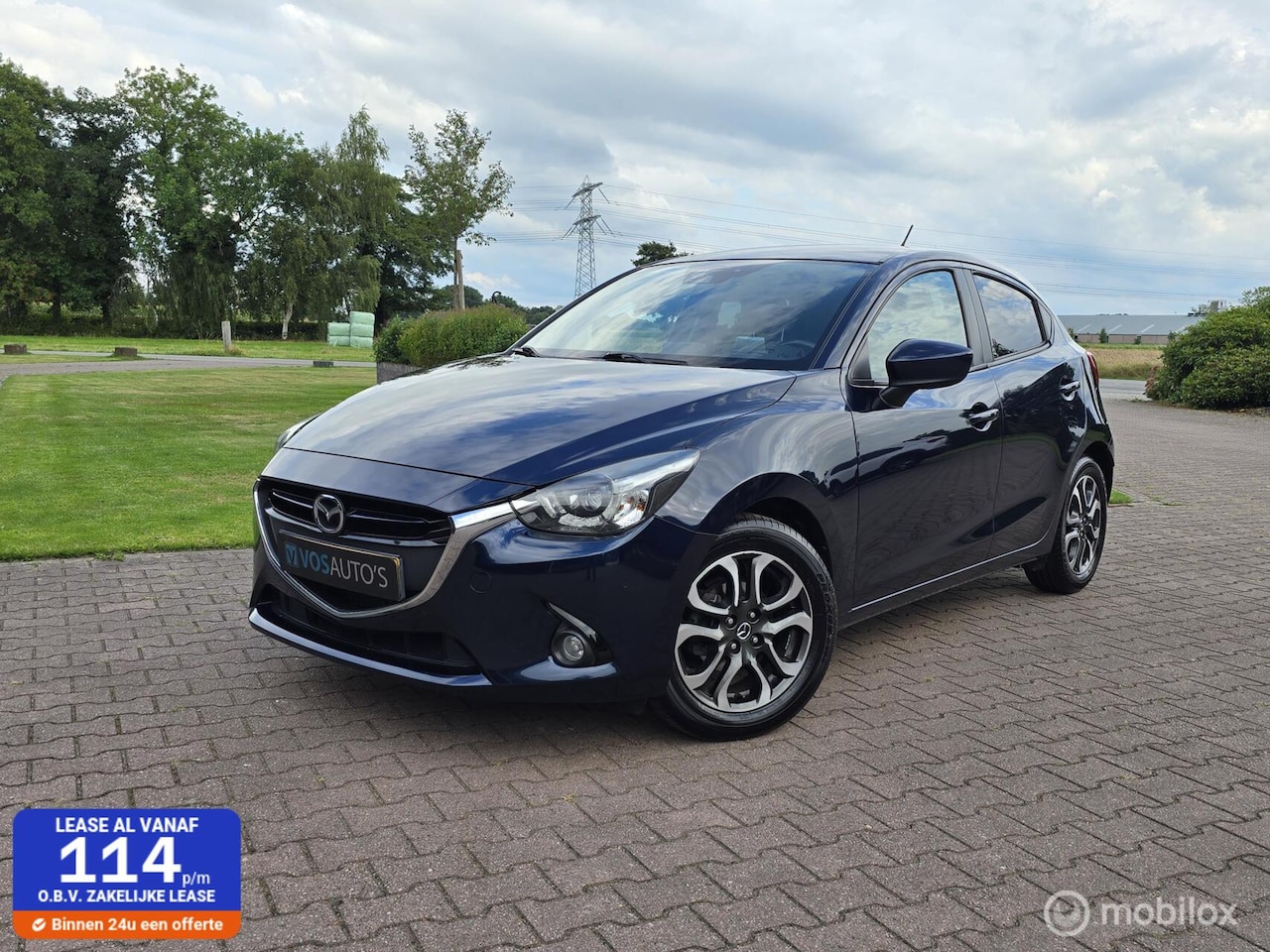 Mazda 2 - 1.5 Skyactiv-G Skylease GT/LEER/NAVI/LED/RIJKLAAR - AutoWereld.nl