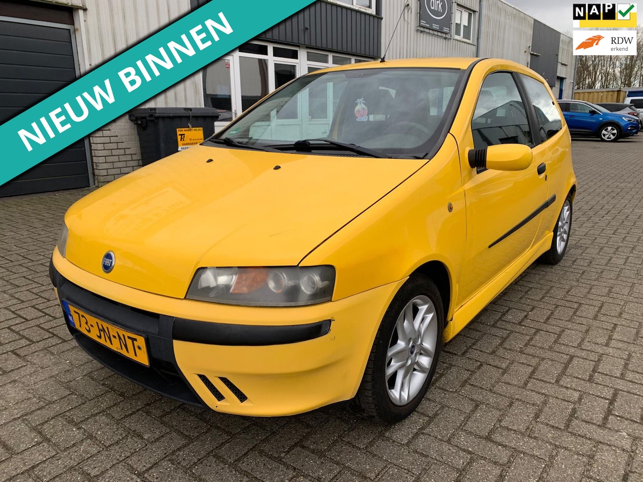Fiat Punto - 1.2-16V Sporting LEUKE EN SPORTIEVE UITVOERING - AutoWereld.nl