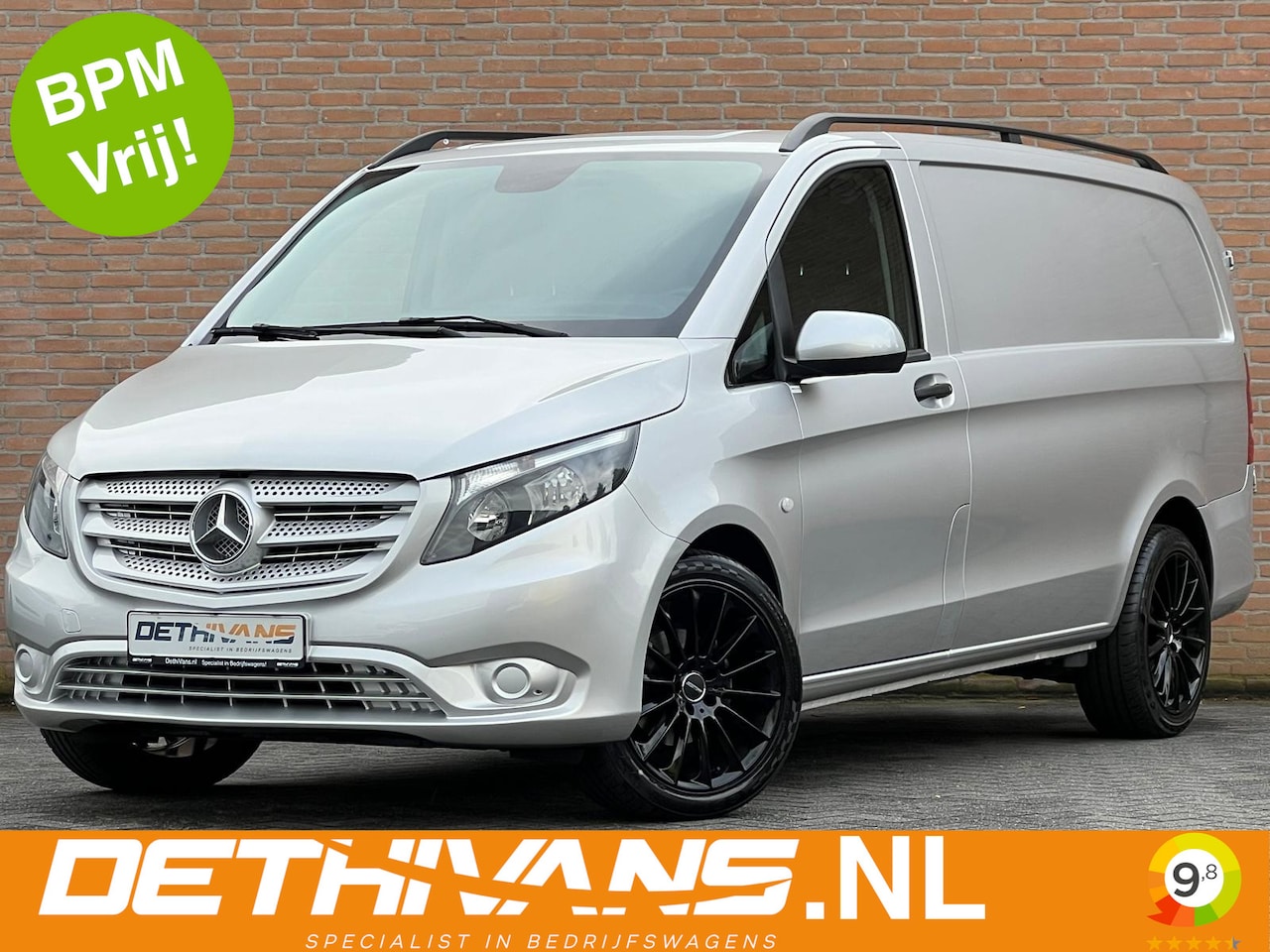 Mercedes-Benz Vito - 114CDI 136PK Lang / 7G-Tronic / DAB+ / Cruisecontrol / Euro6 - AutoWereld.nl