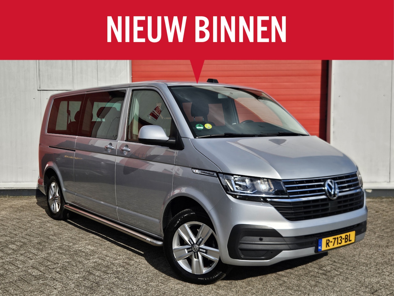 Volkswagen Transporter Caravelle - 2.0 TDI L2H1 | 9 Pers. | PDC | Cruisec. | Stoelverw. - AutoWereld.nl