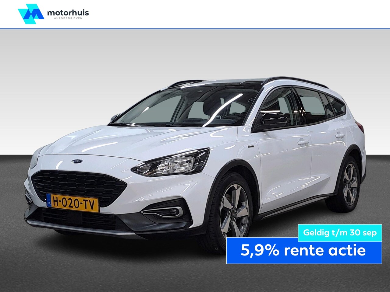 Ford Focus Wagon - 1.0 EcoBoost 125PK ACTIVE BUSINESS NAVI PDC TEL NAP - AutoWereld.nl