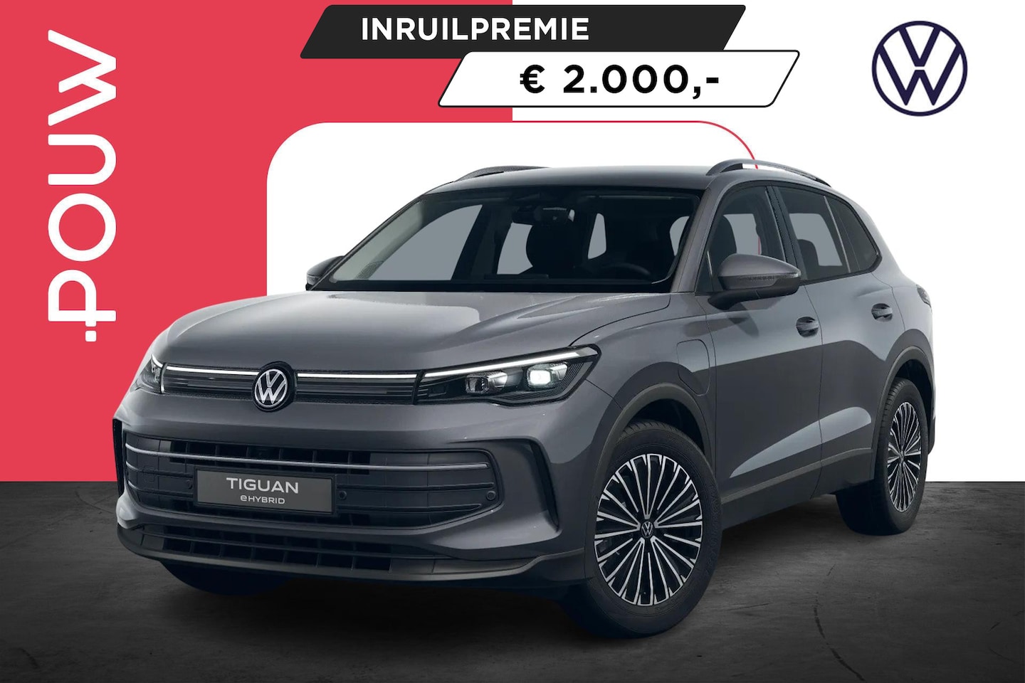 Volkswagen Tiguan - 1.5 eHybrid 204pk Life Edition | Assistence Pakket Plus | 18" Velgen - AutoWereld.nl