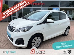 Peugeot 108 - 1.0 VTi 72pk 5D Active | airco, bluetooth met audiostreaming, dab, torenteller, getinte ra
