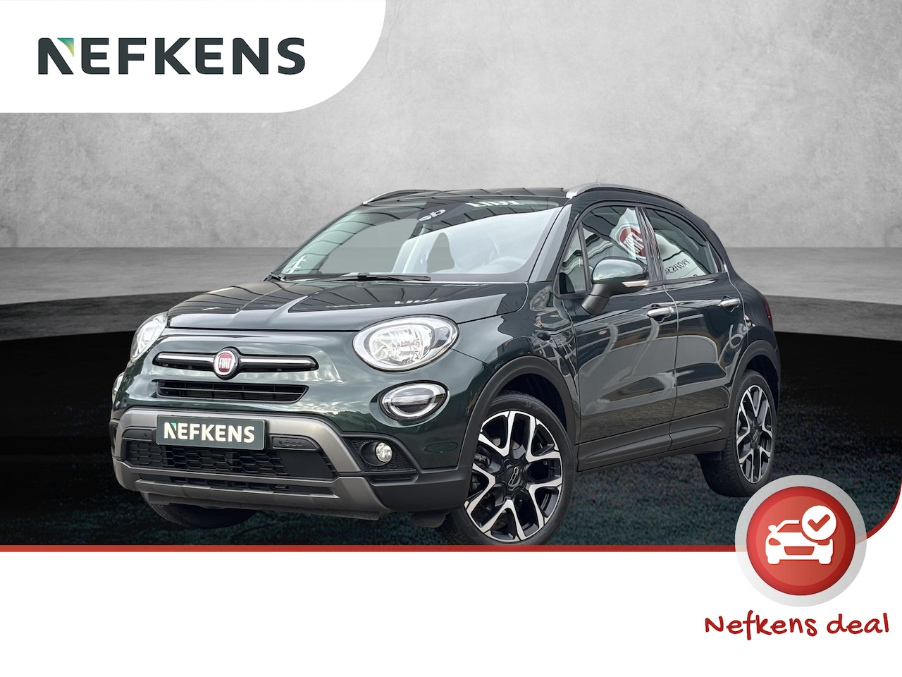 Fiat 500 X Cross - 1.3 Turbo 150pk Automaat | 1ste eigenaar | Achteruitrijcamera | Climate | 19" LM velgen - AutoWereld.nl