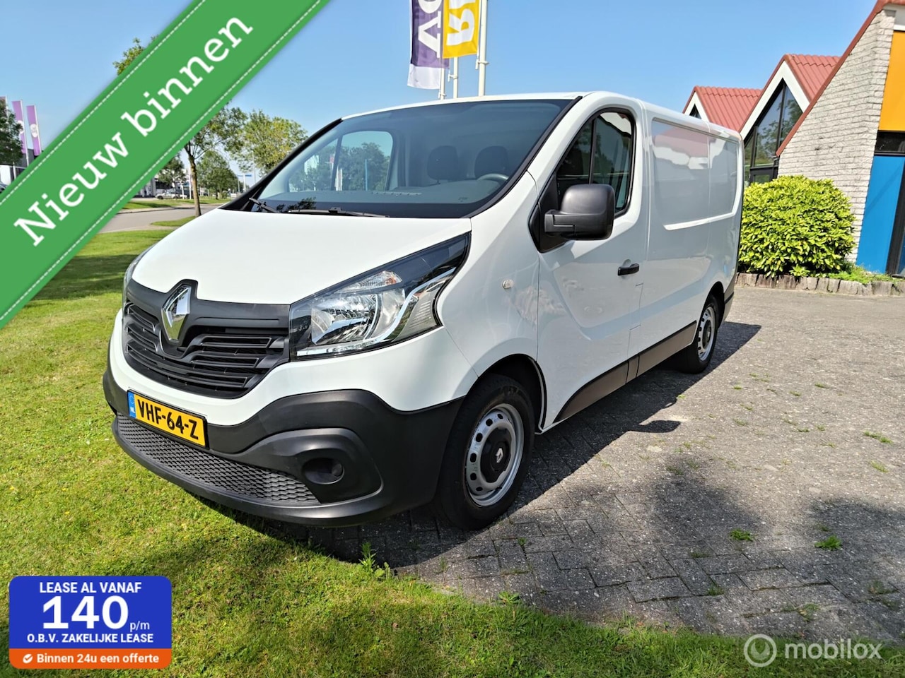 Renault Trafic - bestel 1.6 dCi T27 L1H1 Comfort 3 Pers . - AutoWereld.nl