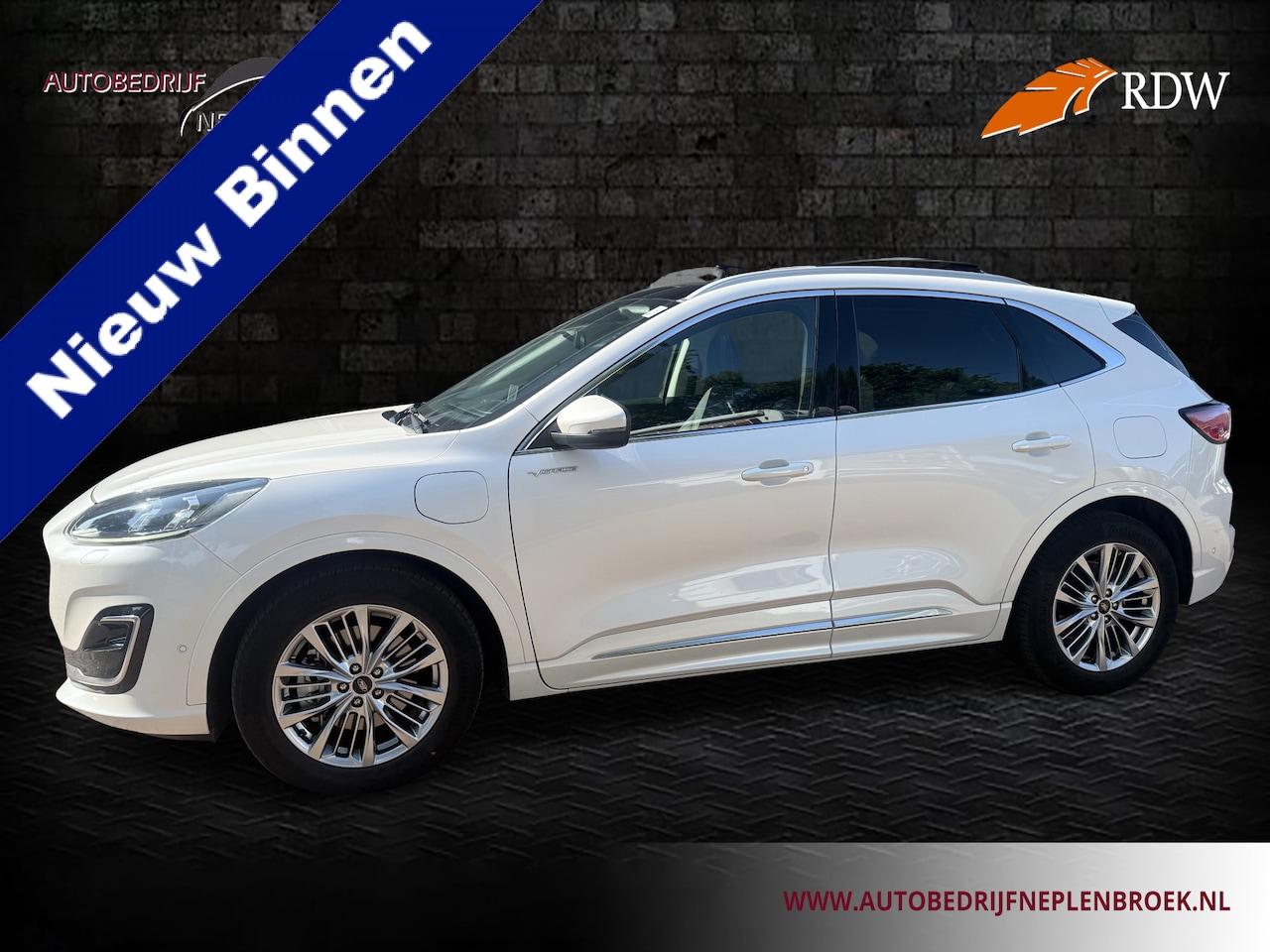Ford Kuga - 2.5 PHEV Vignale | Org.NL | Pano | HUD | Winterpakket | Memory | B&O | Leder  07-2020 40.7 - AutoWereld.nl