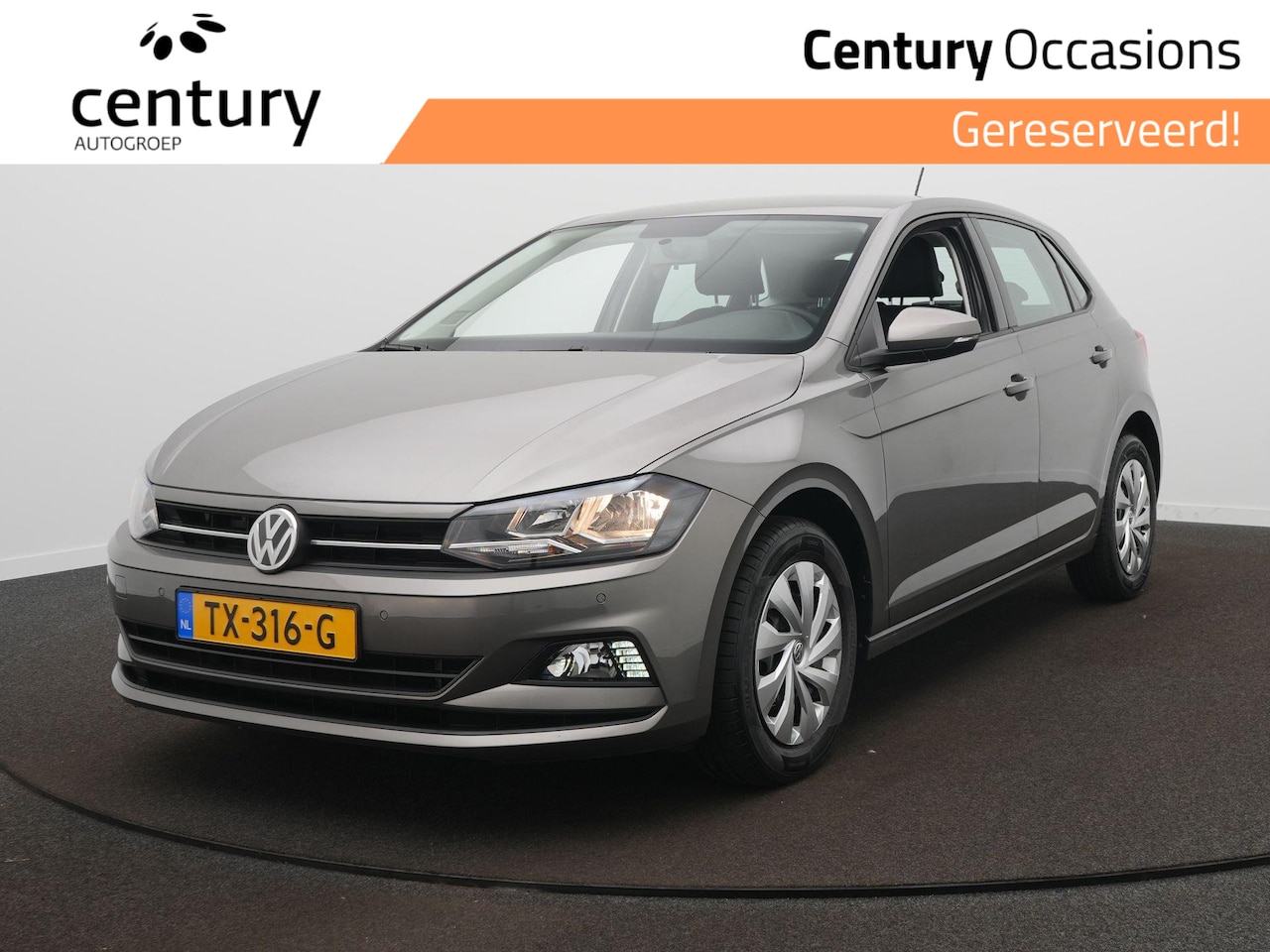 Volkswagen Polo - 1.0 TSI Comfortline / Adap. Cruise / Sensoren / Navi - AutoWereld.nl