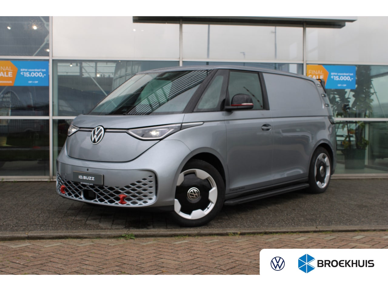 Volkswagen ID. Buzz Cargo - Bulli Edition 4MOTION | 340 pk | 79 kWh | 360° Camera | Adaptive Cruise | Stoelverwarming - AutoWereld.nl