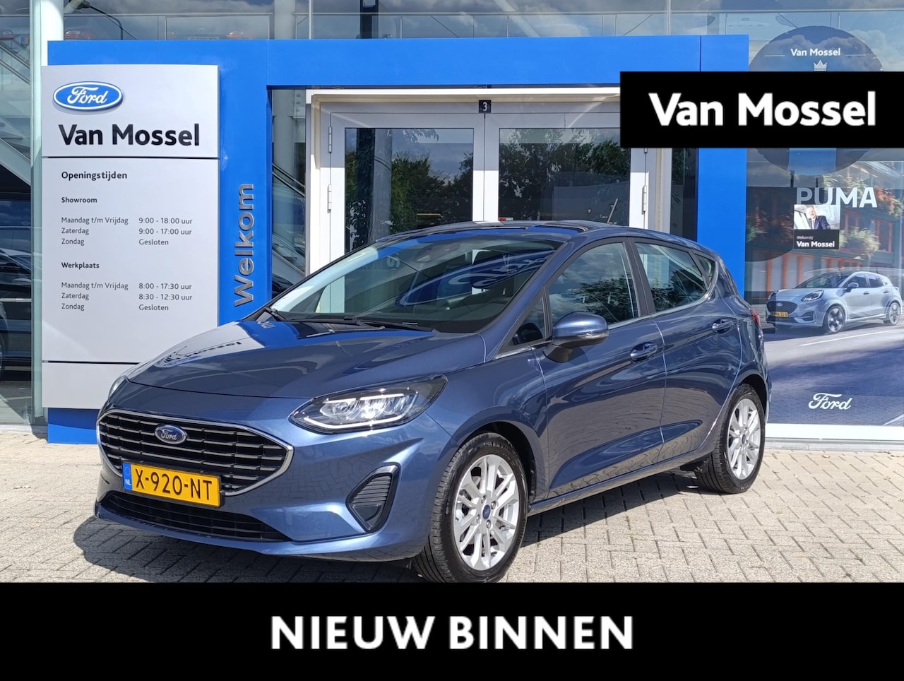 Ford Fiesta - 1.0 EcoBoost Hybrid Titanium | Stoel-stuur/voorruitverwarming | Cruise Control | Climate C - AutoWereld.nl