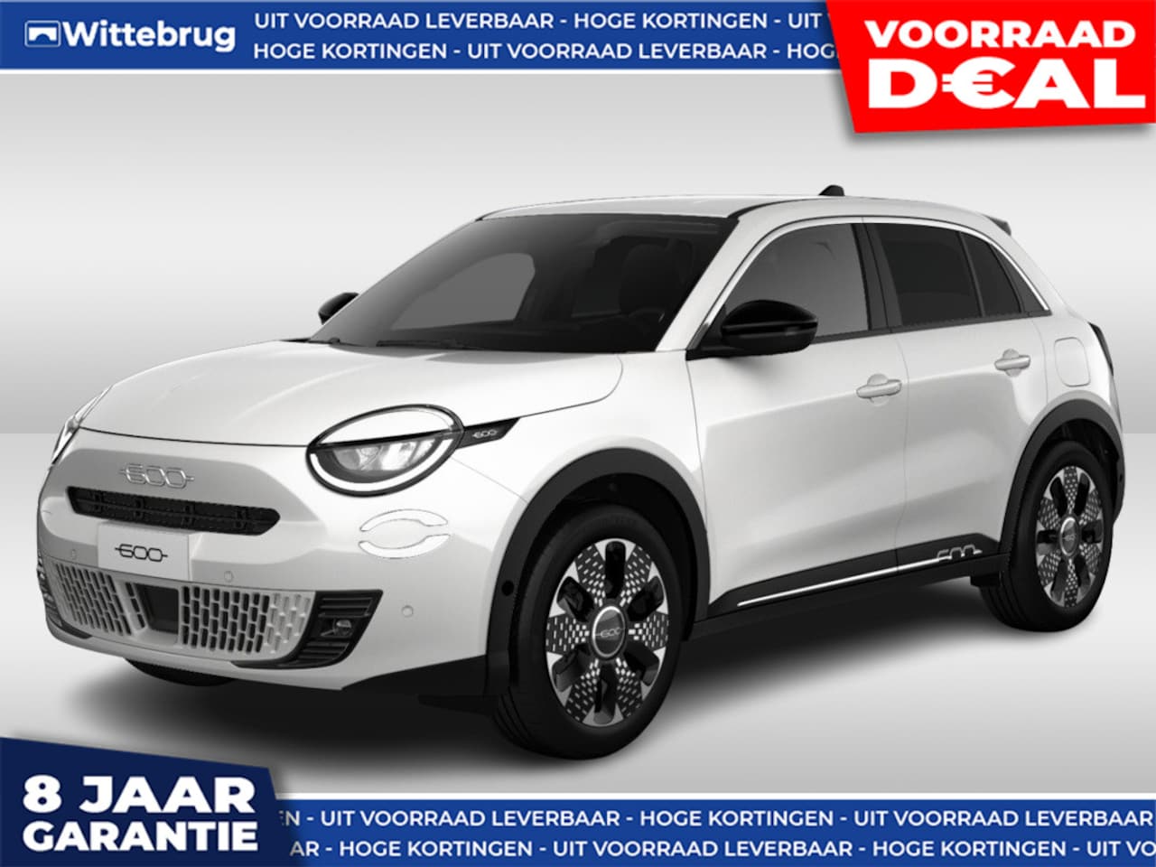 Fiat 600 - 1.2 Hybrid La Prima DIRECT RIJDEN - 8 JAAR GARANTIE - AutoWereld.nl