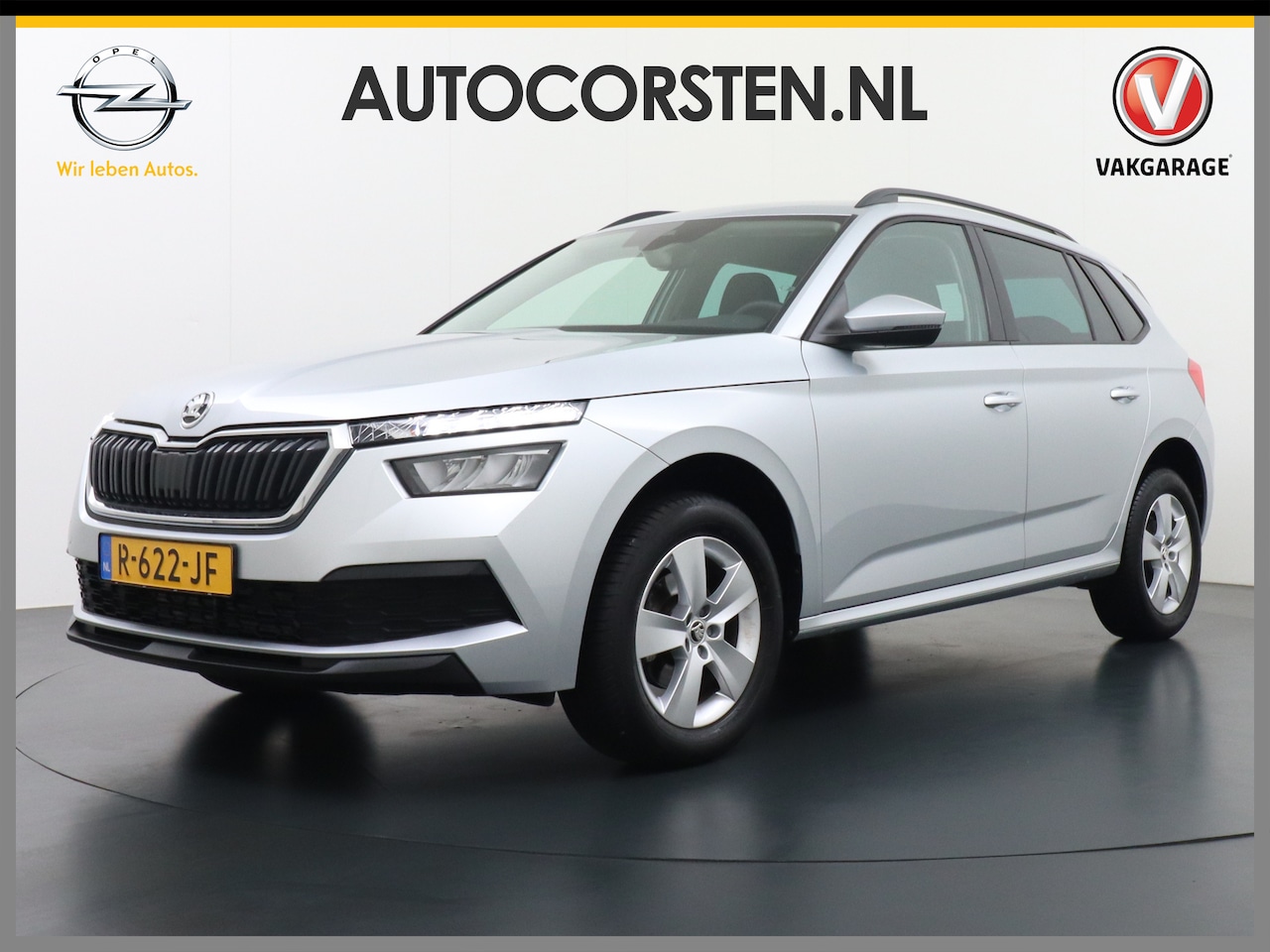 Skoda Kamiq - T 111pk Smartlink Usb Pdc CruiseControl Ecc Dakrails Led Lane/Front-Assist Isofix Dab 4xEl - AutoWereld.nl