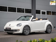 Volkswagen Beetle Cabriolet - 1.2 TSI Coccinelle I Leer I AUT I Nwe Ketting I Uniek I