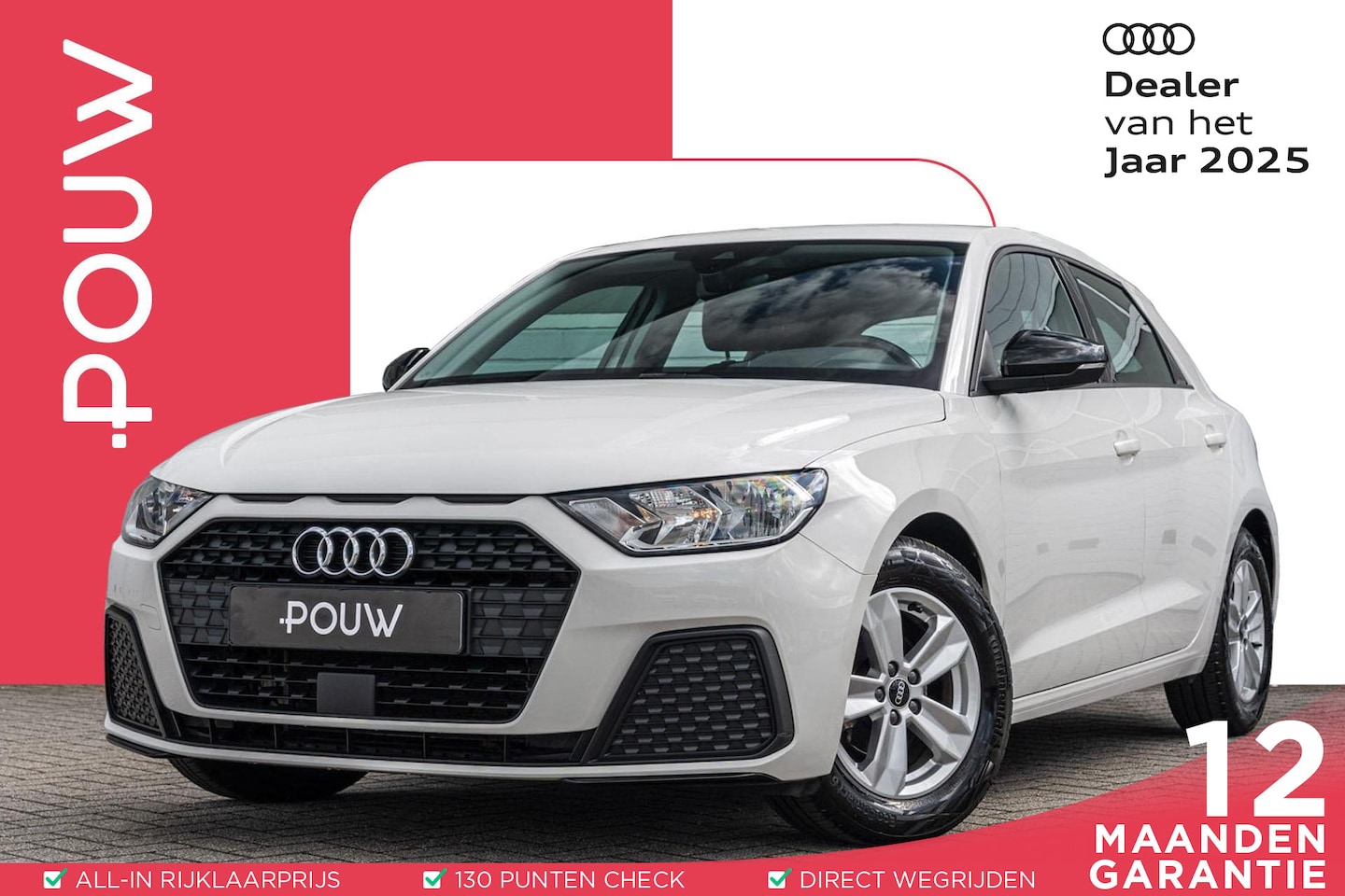 Audi A1 Sportback - 25 TFSI 95pk Pro Line | Apple Carplay/Android Auto - AutoWereld.nl