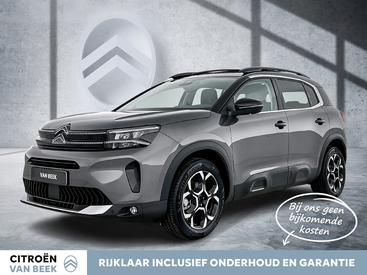 Citroën C5 Aircross - Hybrid 145pk Automaat Max | Panoramadak | Elektrische Achterklep | Alcantara bekleding | - AutoWereld.nl