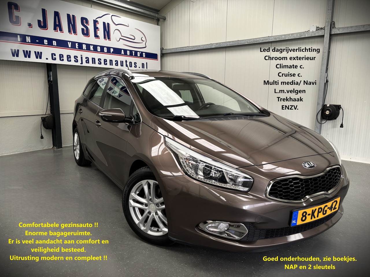 Kia Cee'd Sportswagon - 1.6 GDI Comfort Pack 1.6 GDI Comfort Pack - AutoWereld.nl