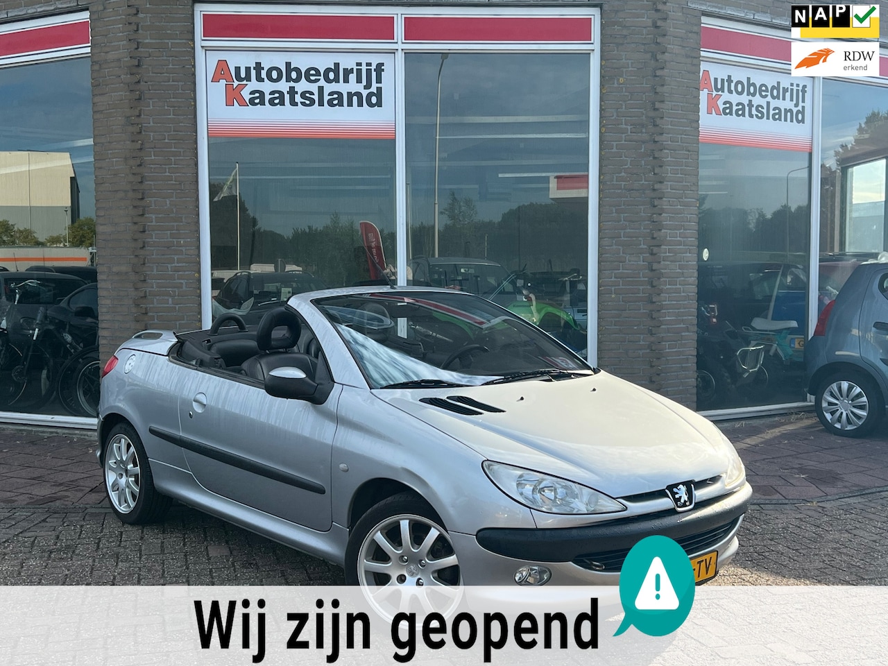 Peugeot 206 CC - 1.6-16V - Leer - Cabrio - Automaat - - AutoWereld.nl