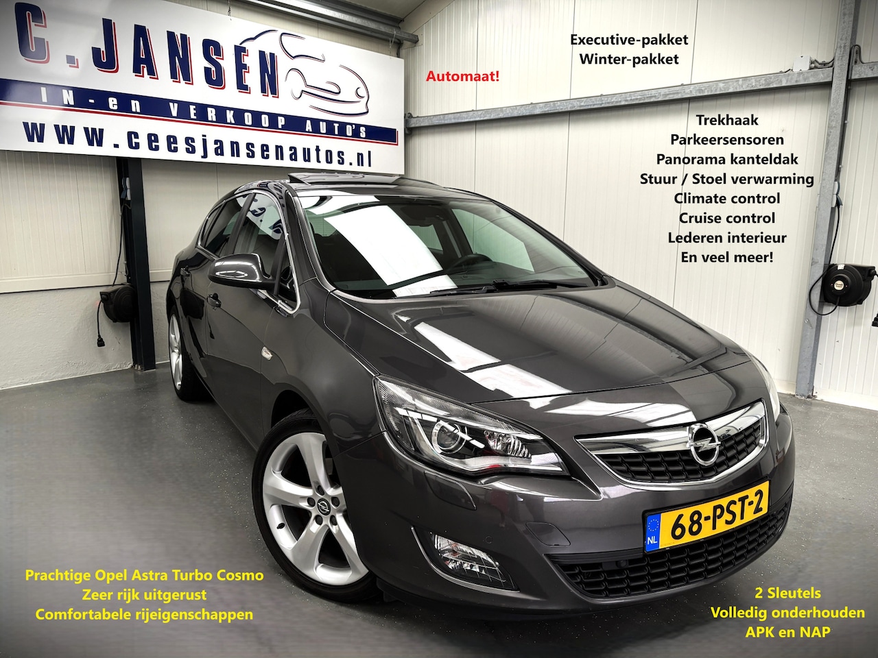 Opel Astra - 1.6 Turbo Cosmo SUPER MOOI !! - AutoWereld.nl