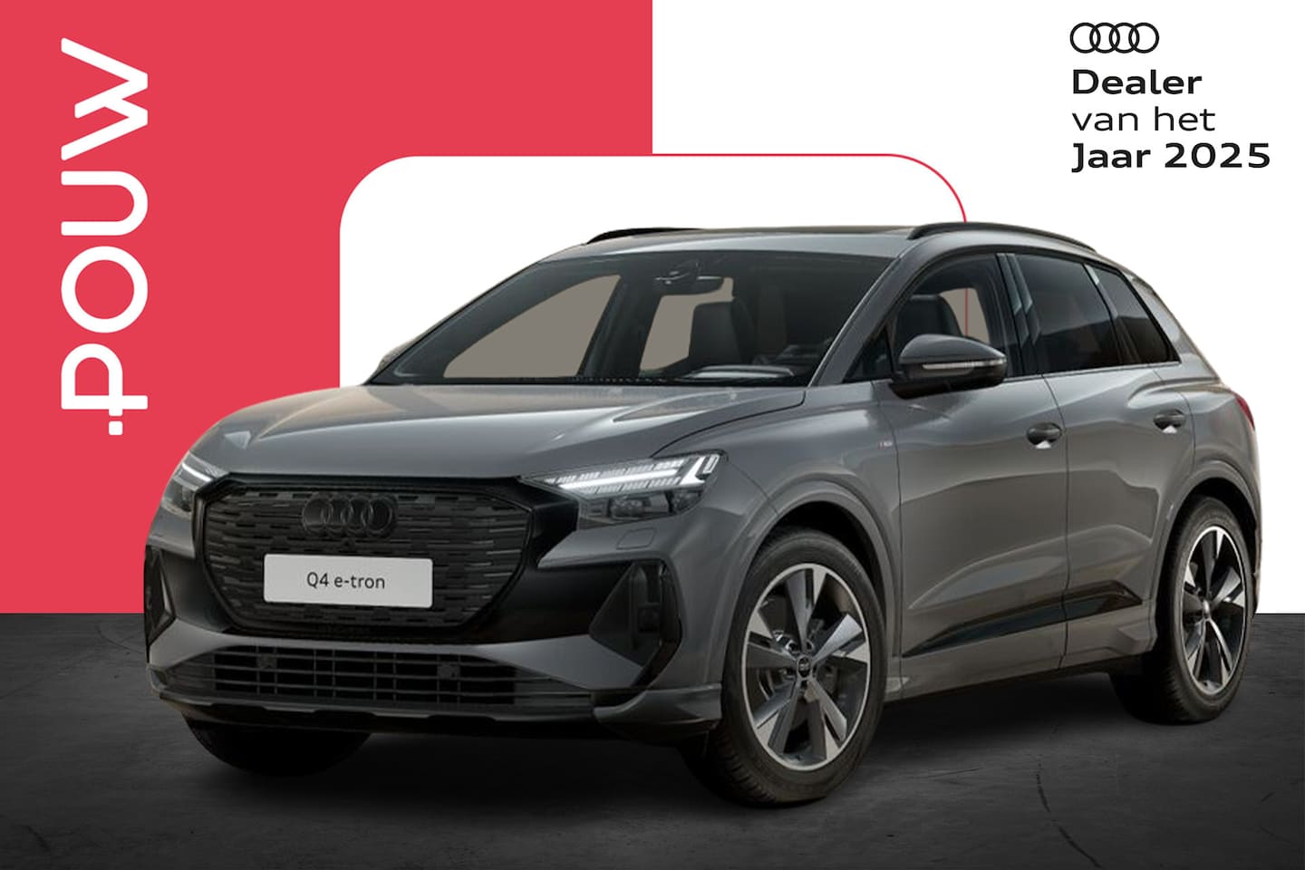 Audi Q4 e-tron - 45 quattro 286pk S Edition Competition 82 kWh | Panoramadak | Trekhaak Wegklapbaar - AutoWereld.nl