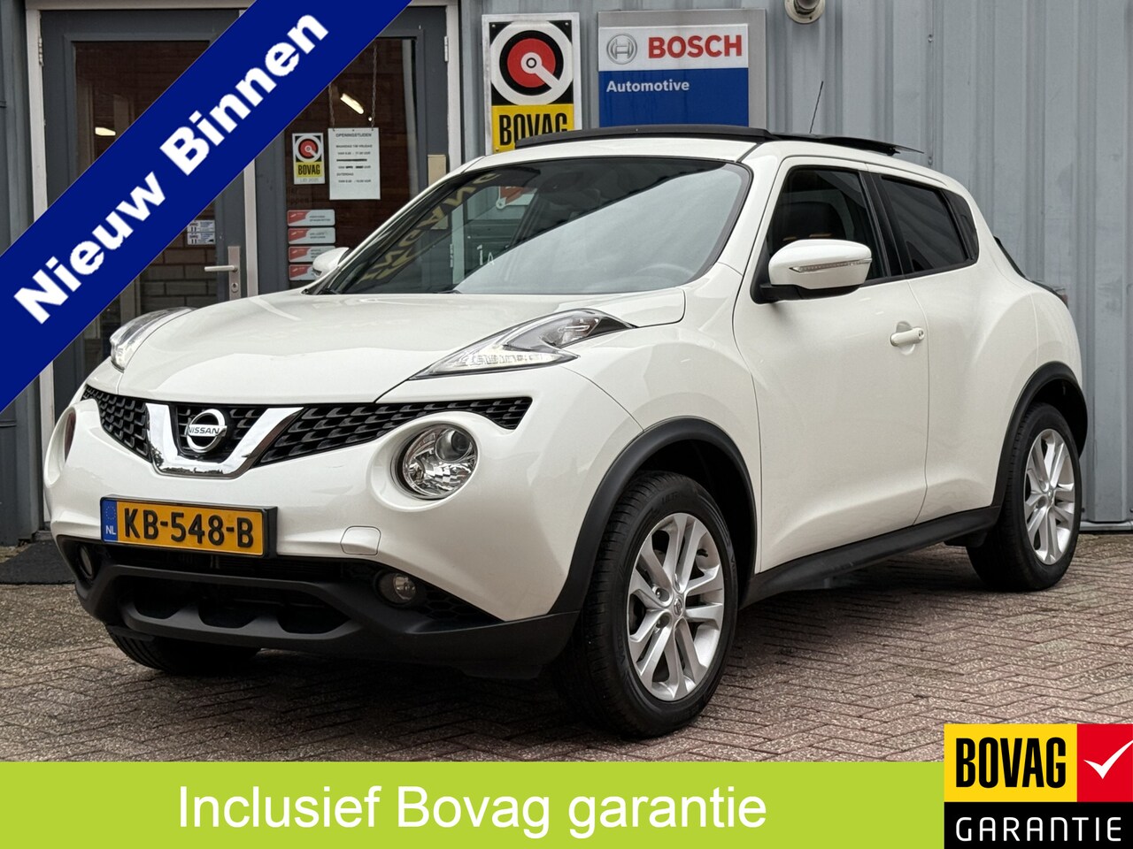 Nissan Juke - 1.2 DIG-T S/S N-Connecta | PANODAK | CAMERA | NAVI | CRUISE | PARELMOER | - AutoWereld.nl