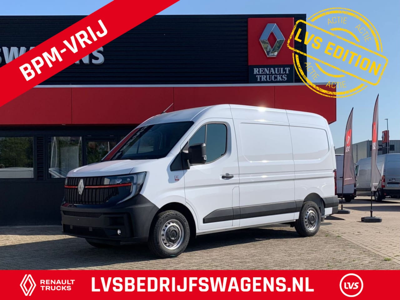 Renault Master - T35 2.0 dCi 150 PK L2H2 Multimedia met Google services, Dubbele schuifdeuren, Camera, Trek - AutoWereld.nl
