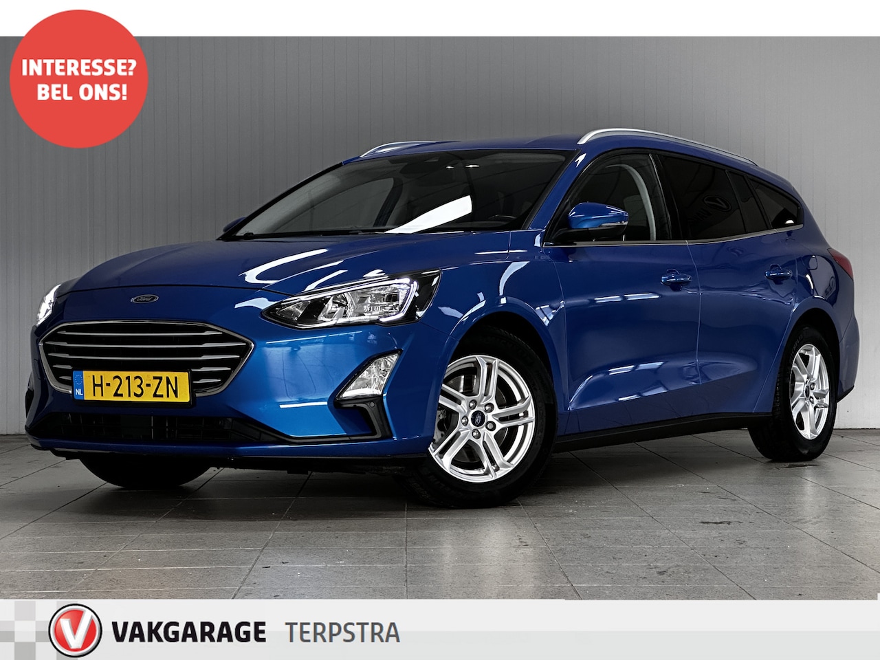 Ford Focus Wagon - 1.5 EcoBlue Trend Edition Business/ Dealer Onderhouden!/ LED Koplampen/ 16''LMV/ DAB+/ Cli - AutoWereld.nl