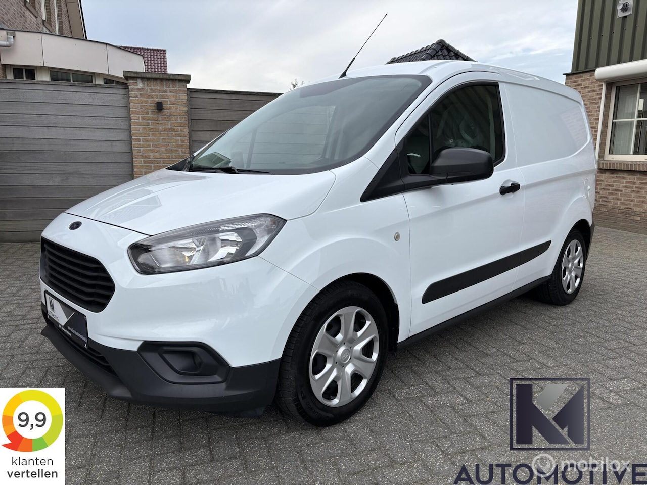 Ford Transit Courier - 1.0 EcoBoost|Airco|Trekhaak|BPM VRIJ - AutoWereld.nl