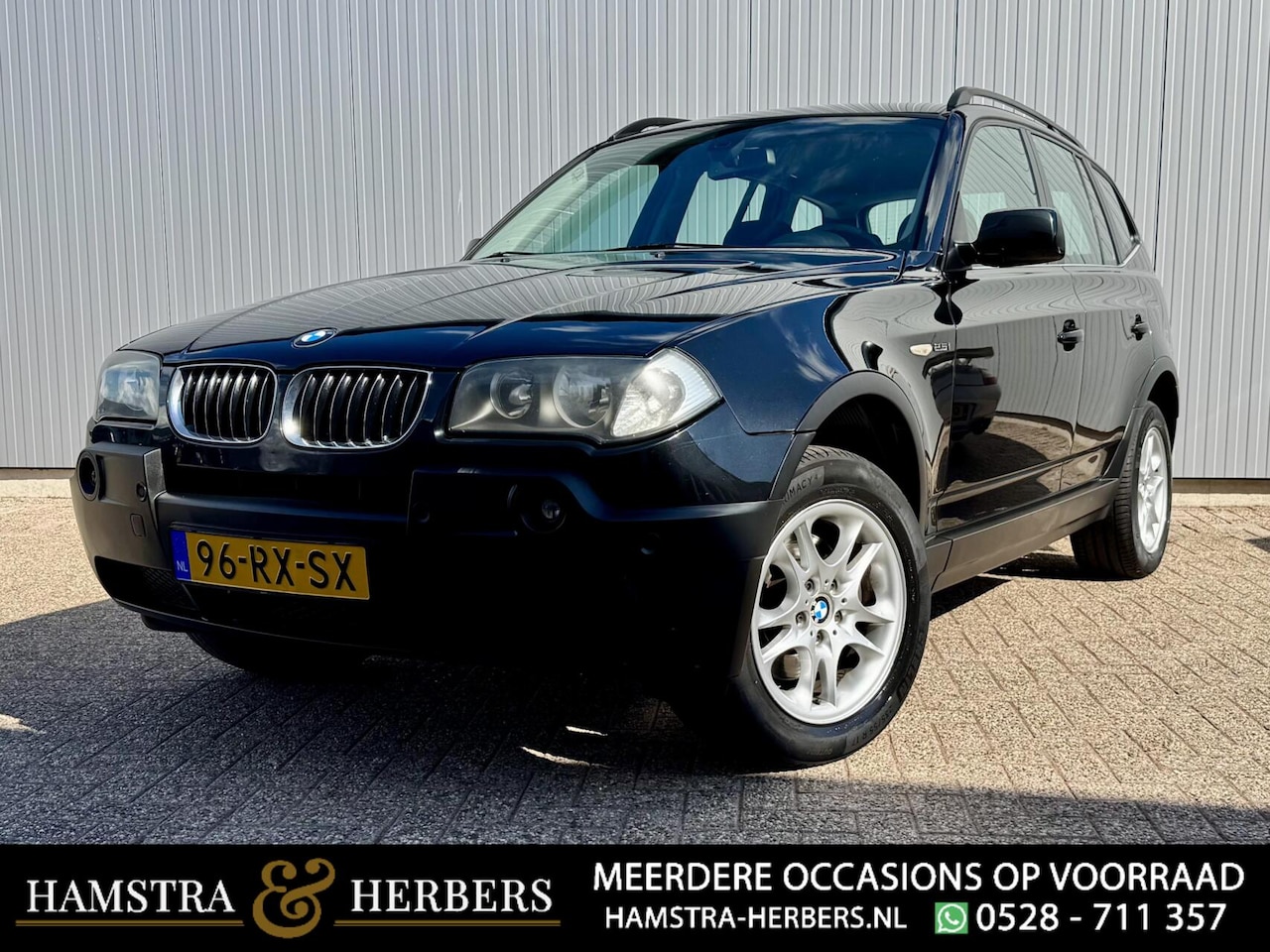 BMW X3 - 2.5i Executive zwart automaat youngtimer - AutoWereld.nl