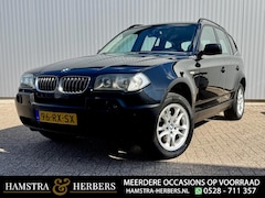BMW X3 - 2.5i Executive zwart automaat youngtimer