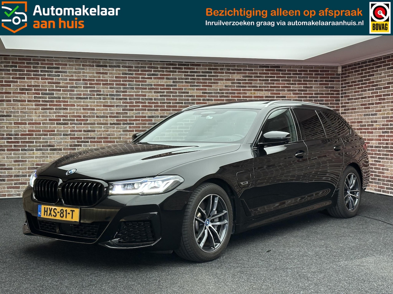 BMW 5-serie Touring - 520e High Executive M-sport| Dak| Head-up| LaserLight| Garantie tot 7-26| - AutoWereld.nl