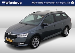Skoda Fabia Combi - 1.0 TSI Ambition Sunset Airco / Cruise control/ Navigatie / Bluetooth / Parkeersensoren /