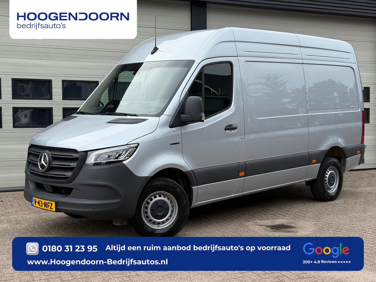 Mercedes-Benz eSprinter - 314 56 kWh WLPT 181 km - L2H2 RWD - AC + DC Snelladen - WB 367 cm - AutoWereld.nl