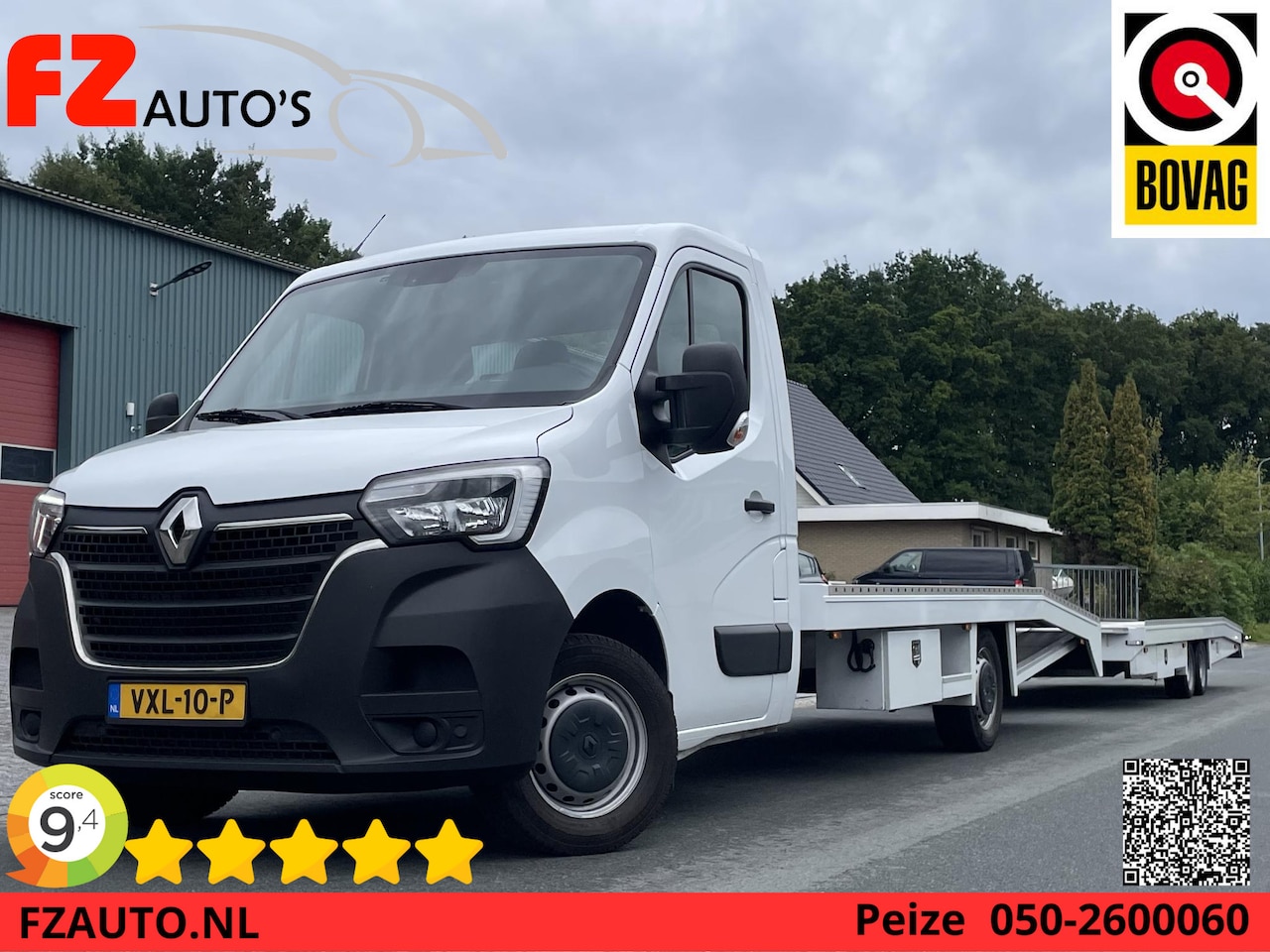 Renault Master - T35 2.3 dCi 145 L3 Tijhof Autotransporter + aanhanger - AutoWereld.nl