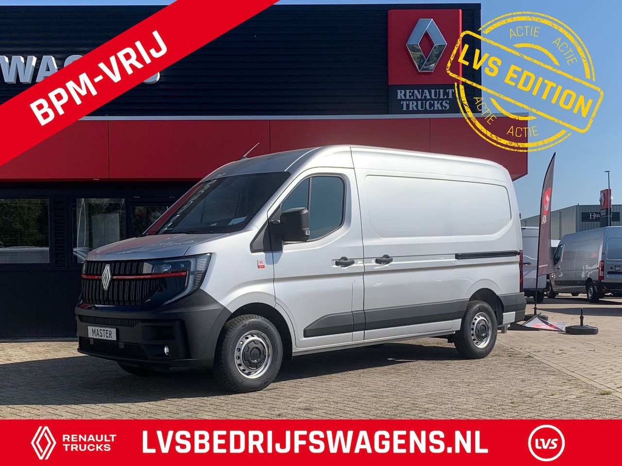 Renault Master - T35 2.0 dCi 150 PK L2H2 Multimedia, Dubbele schuifdeur, Camera, Trekhaak, Apple carplay, D - AutoWereld.nl