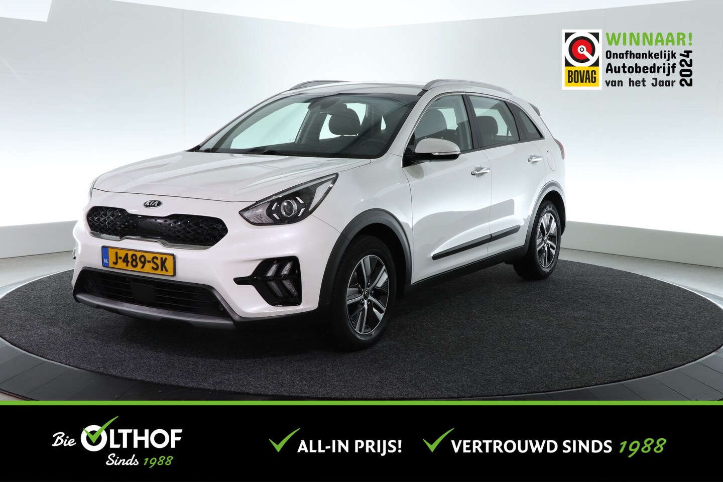 Kia Niro - 1.6 GDi Hybrid DynamicLine | CAMERA | ADAP. CRUISE | CARPLAY | - AutoWereld.nl