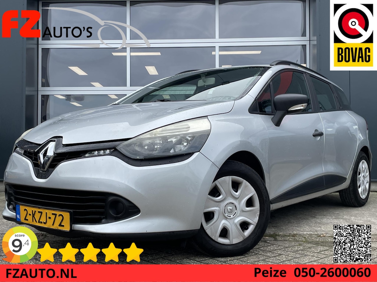 Renault Clio Estate - 0.9 TCe Authentique - Airconditioning - Bluetooth - Cruise Control - AutoWereld.nl