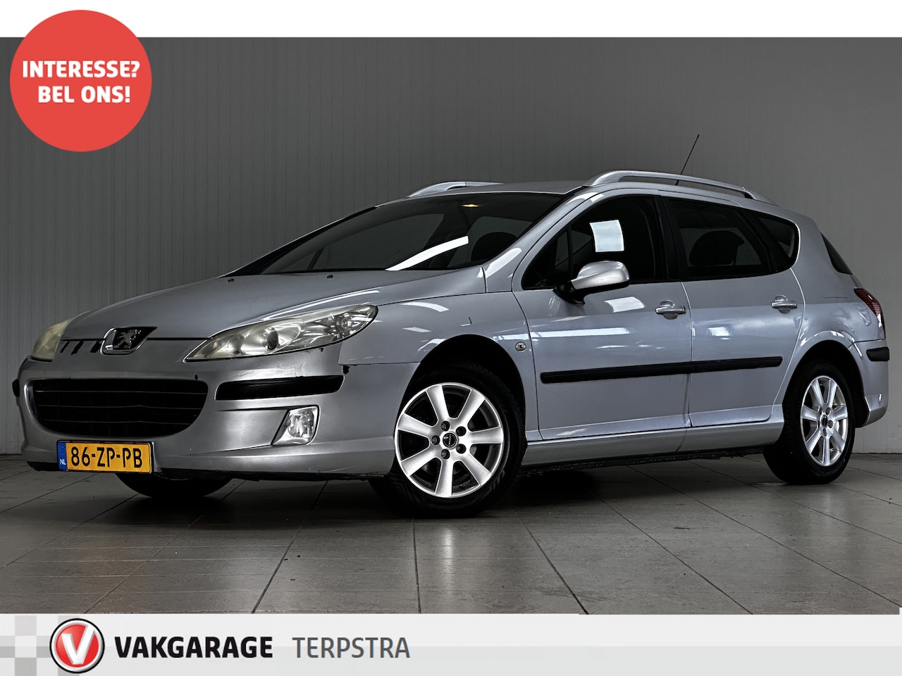 Peugeot 407 SW - 1.8 SR Pack Business/ Trekhaak!/ 16''LMV/ Clima/ Cruise/ Radio-CD/ Elek.Pakket/ Isofix/ Me - AutoWereld.nl