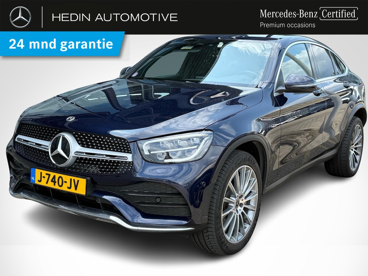 Mercedes-Benz GLC-klasse Coupé - GLC 300e Automaat 4MATIC AMG Line Exterieur | Exclusive Interieur | LED | Parktronic met c - AutoWereld.nl