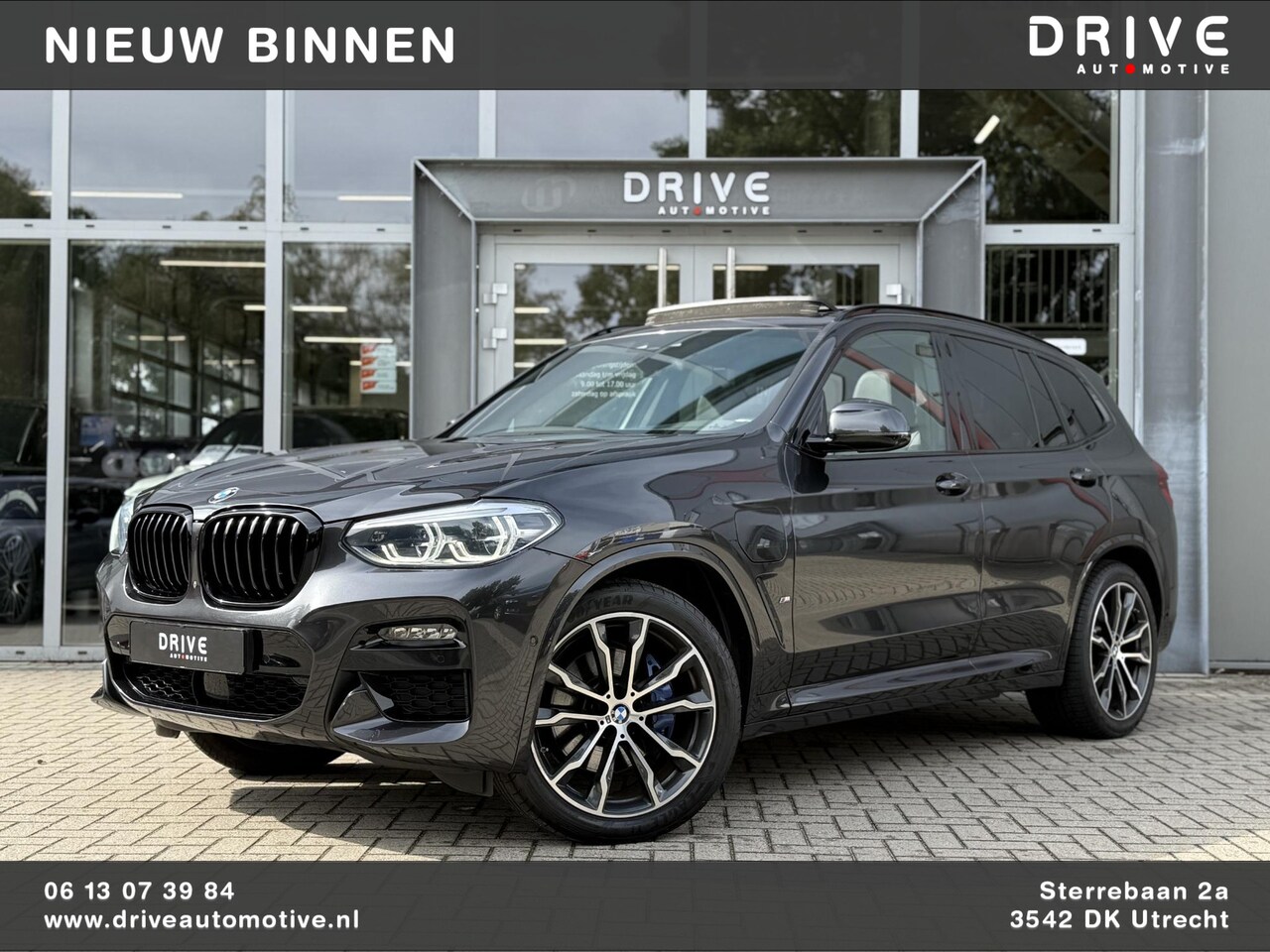 BMW X3 - xDrive30e High Ex. M-Sport|Pano|ACC|360 CAM|HUD|Leder|HIFI|20"|Trekhaak - AutoWereld.nl