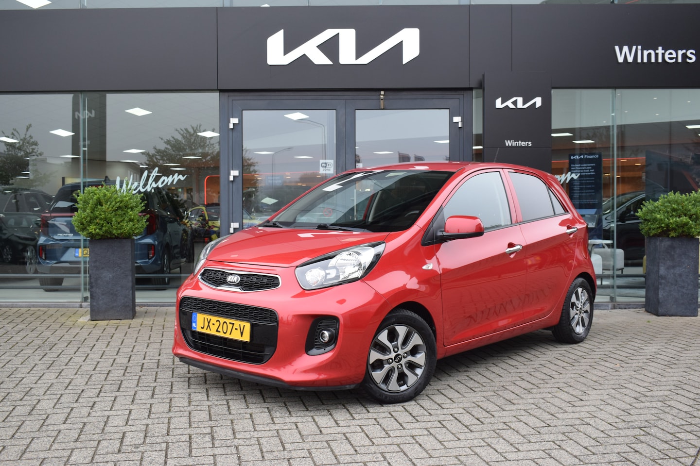 Kia Picanto - 1.0i-12V ISG ComfortPlusLine 5-Drs | Climate Control | Cruise Control | Navigatie | Camera - AutoWereld.nl