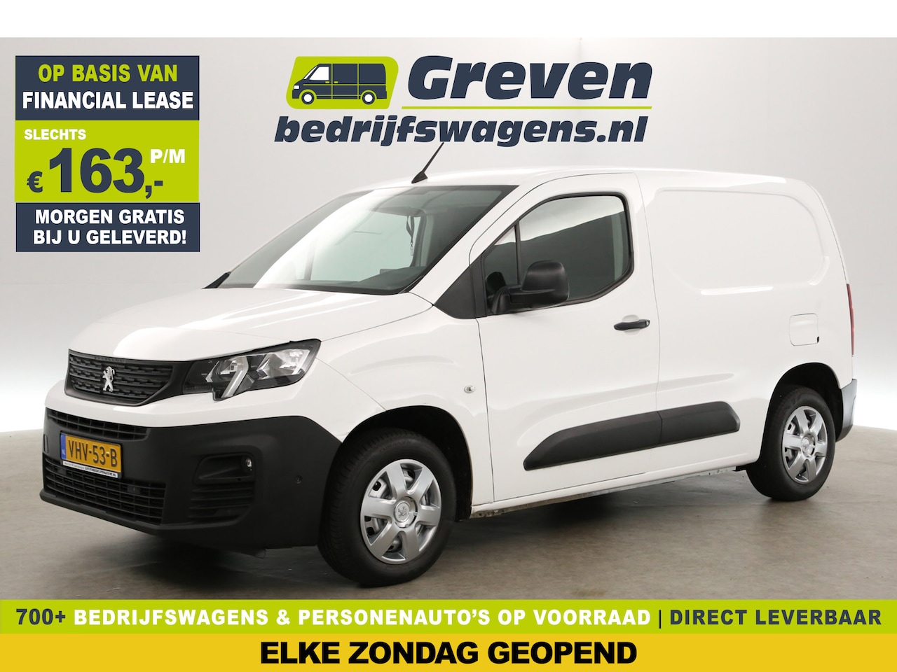 Peugeot Partner - 1.5 BlueHDI L1H1 | Airco | Camera | Carplay | Cruise | Navigatie | Parkeersensoren - AutoWereld.nl
