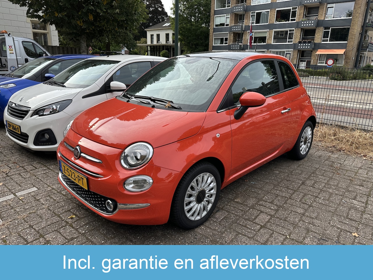 Fiat 500 - 1.0 Hybrid Dolcevita Finale All-in Prijs Pano/Airco/Apple CarPlay, Android auto/Cruise - AutoWereld.nl