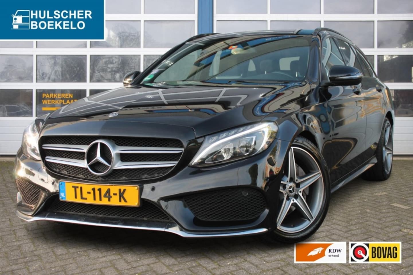 Mercedes-Benz C-klasse - 180 AMG SPORT ED.  **NL-Auto** Lederen bekleding - AutoWereld.nl