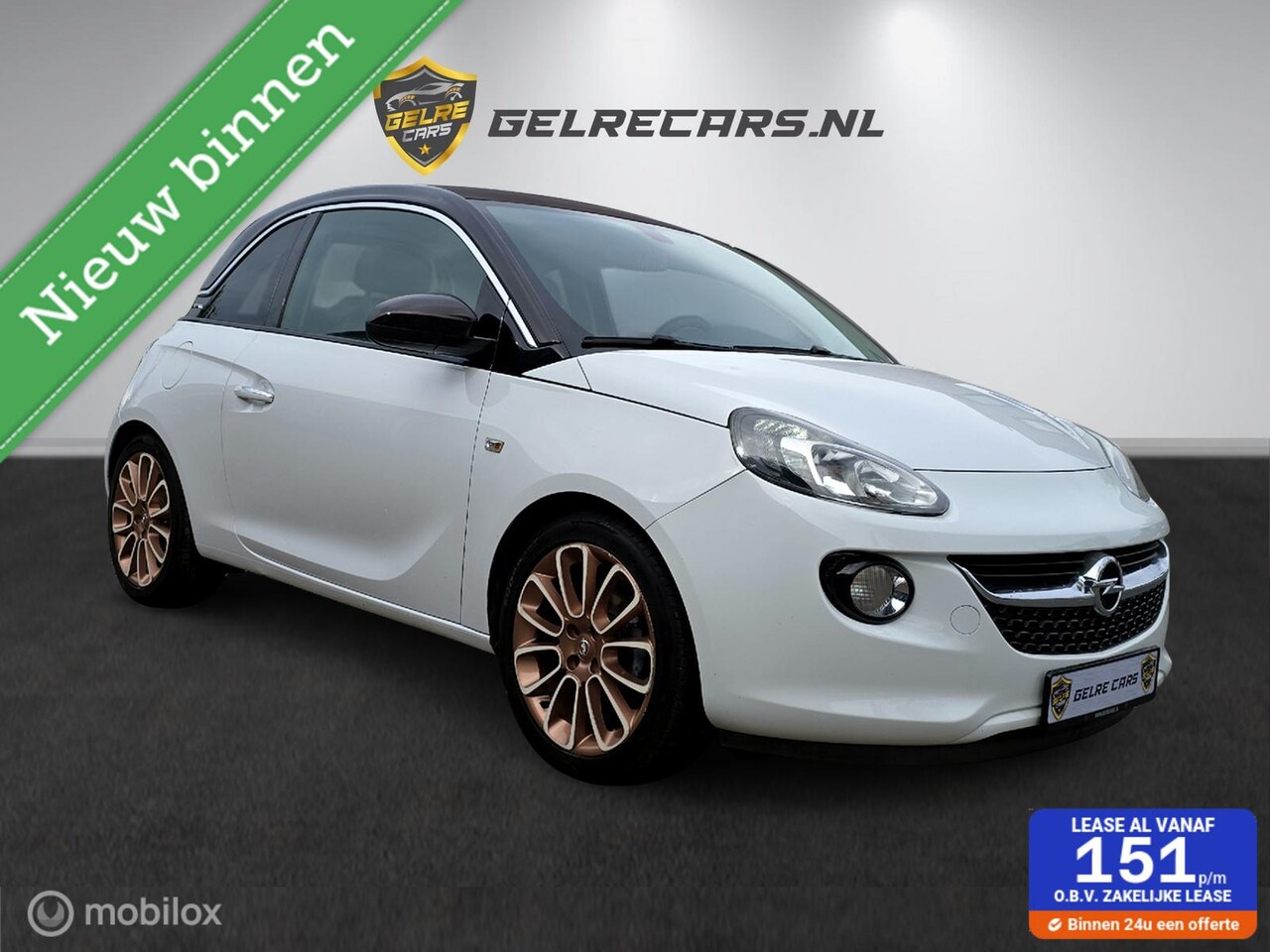 Opel ADAM - 1.4 Bi-Fuel Jam Open Dak Topstaat Vol!!!! - AutoWereld.nl