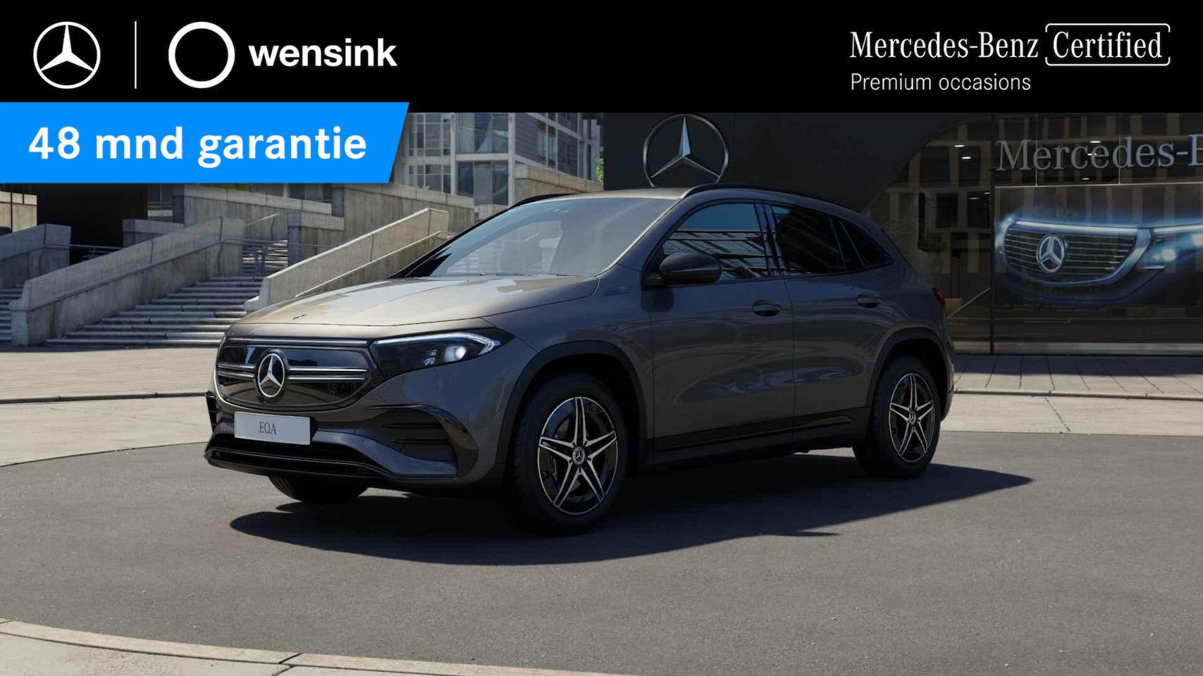 Mercedes-Benz EQA - 250 Business Solution AMG 67 kWh | AMG | Night | Stoelverwarming | Sfeerverlichting | - AutoWereld.nl